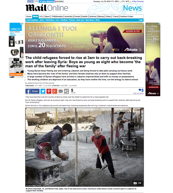 http://www.dailymail.co.uk/news/article-3629020/The-child-refugees-forced-rise-3am-carry-breaking-work-leaving-Syria-Boys-young-eight-man-family-fleeing-war.html