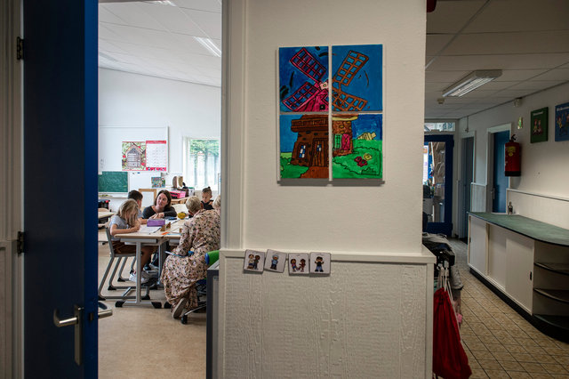 Basisschool de Start heeft 23 leerlingen, het minimale aantal om open te blijven, De Moer, 2021