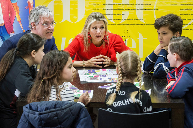 Koningin Maxima opent Week van het geld, Breda, 2019