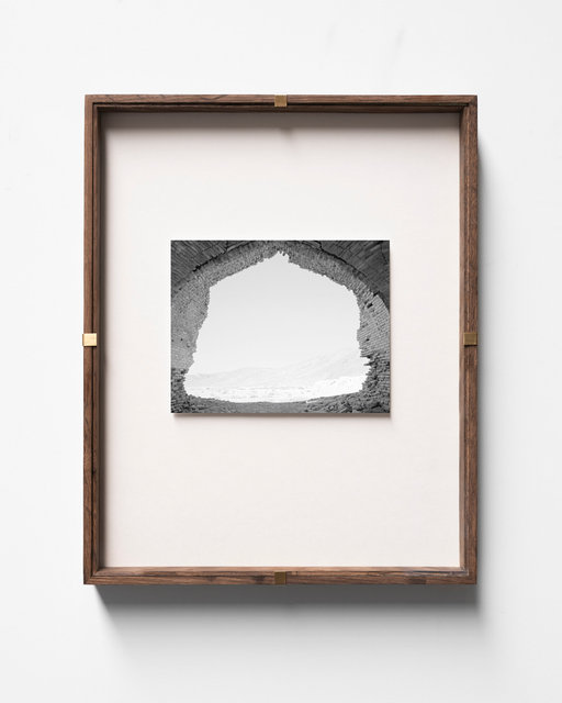 Entry, 2019, Archival Pigment Print, 15 x 12 cm in 33 x 27 cm frame with brass clips