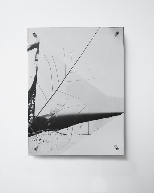 Display Screen 22, 2022 UV print on Polished Aluminium, Screws, Bolts, 45 x 33,75 x3,6