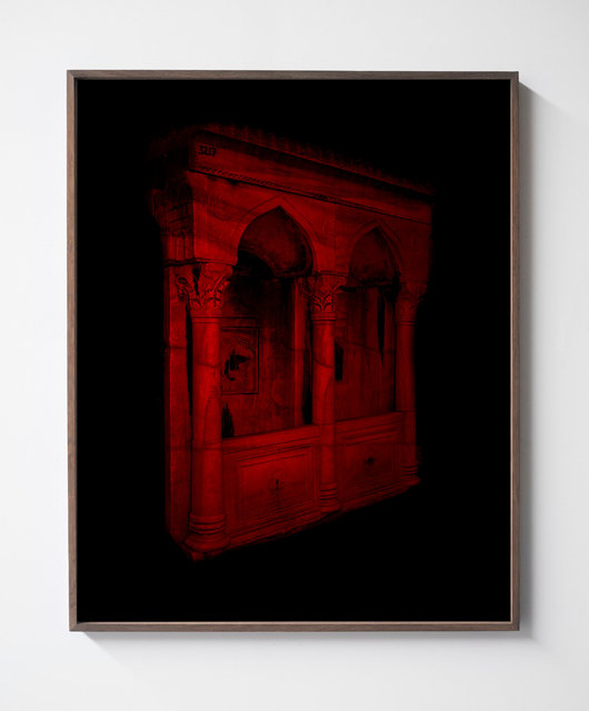 Red Facade, 2019, Archival Pigment Print, 98 x 78,4 cm, Ed. 3