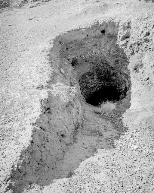 Hole 02, 2019, Archival Pigment Print, 15 x 12 cm in 33 x 27 cm frame with brass clips