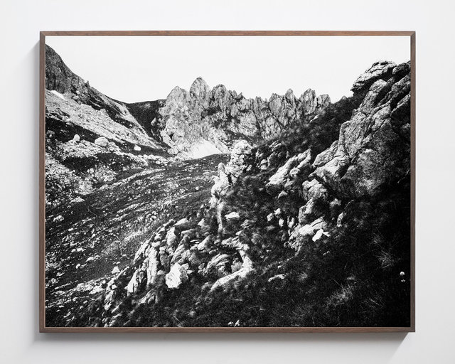 Mountains, 2017, Archival Pigment Print, 135 x 108 cm, Unique Piece