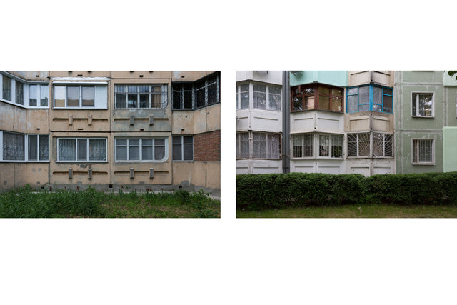 Residential buildings in Tiraspol