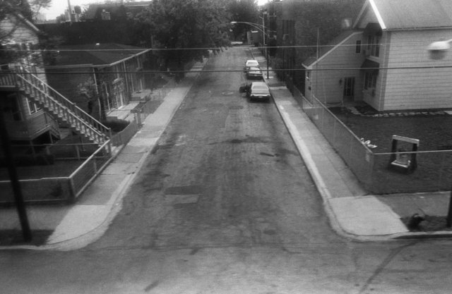 View from train, 1979