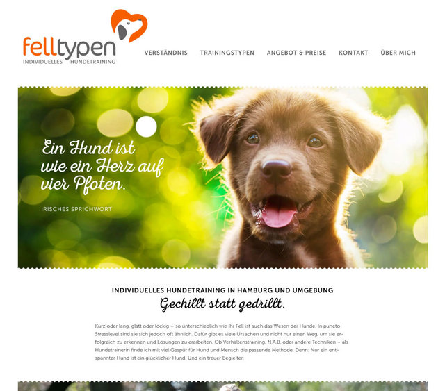 felltypen.de / Hundetraining