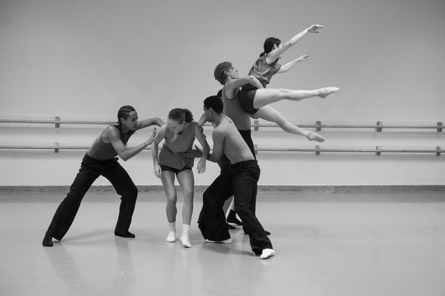 Rehearsal. Stockholm 59° North. Royal Swedish Ballet.