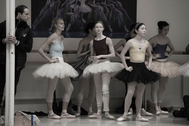 Rehearsl "Swan Lake" Pär Isberg Royal Swedish Ballet