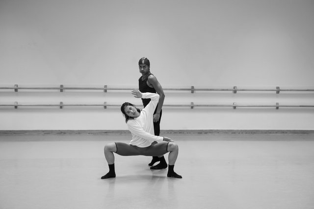 Rehearsal. Stockholm 59° North. Royal Swedish Ballet.