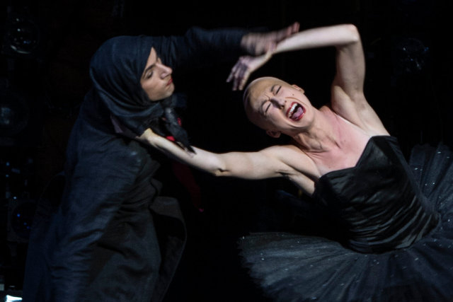 "Swan Lake" Mats Ek. The Royal Swedish Ballet.