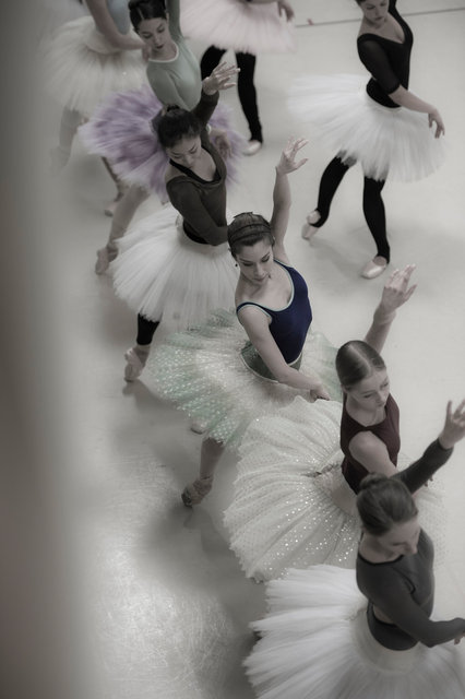 Rehearsl "Swan Lake" Pär Isberg Royal Swedish Ballet