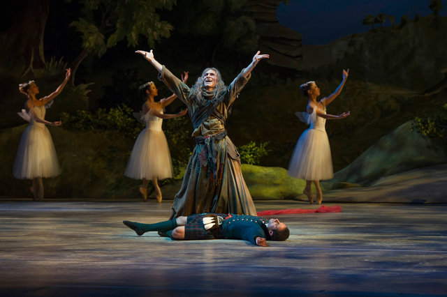 "The Sylphide" Frank Andersen/Eva Kloborg.The Royal Swedish Ballet.