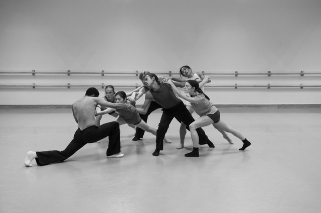 Rehearsal. Stockholm 59° North. Royal Swedish Ballet.