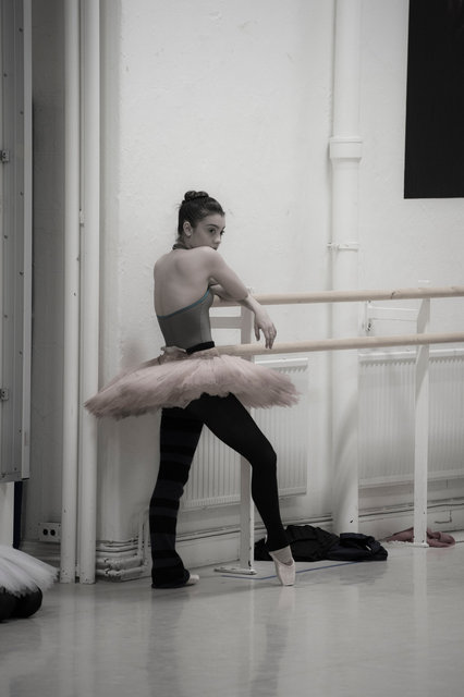 Rehearsl "Swan Lake" Pär Isberg Royal Swedish Ballet