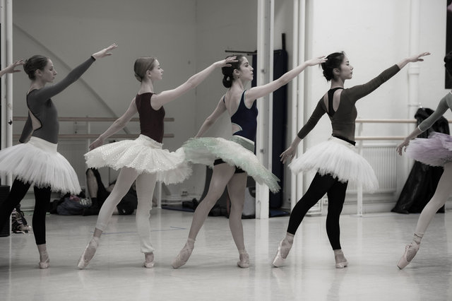 Rehearsl "Swan Lake" Pär Isberg Royal Swedish Ballet