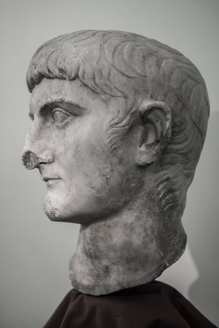 Tiberius Julius Caesar Agustus. Rom. 42 BC - 37 AD.