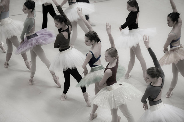 Rehearsl "Swan Lake" Pär Isberg Royal Swedish Ballet