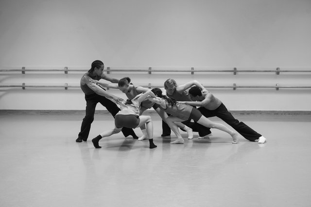 Rehearsal. Stockholm 59° North. Royal Swedish Ballet.
