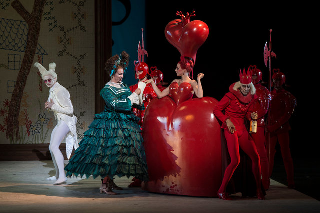 "Alice in Wonderland" Christopher Weeldon  The Royal Swedish Ballet