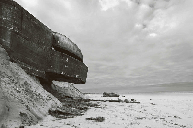Zuydcoote, From the series ‘Atlantic Wall’ © Stefan Vanfleteren