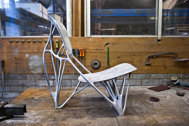 Bone chair prototype, Joris Laarman