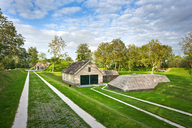 Nieuwe Hollandse Waterlinie, Fort Werk aan 't Spoel, Culemborg, The Netherlands