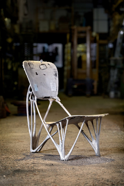 Bone chair prototype, Joris Laarman
