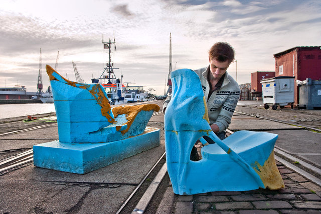 Bone chair prototype, Joris Laarman