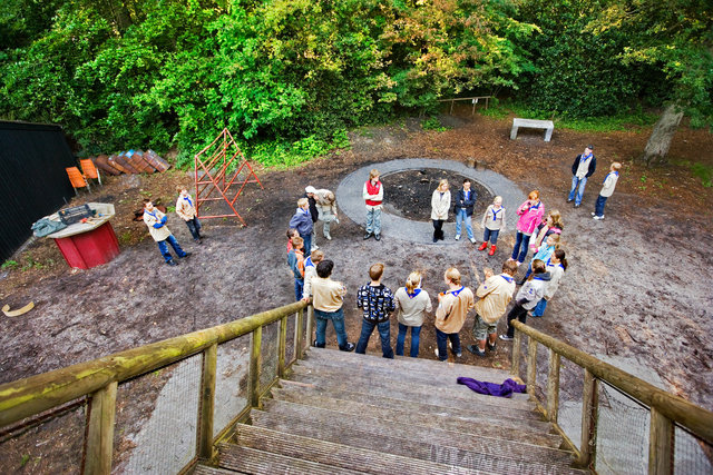 Series about Scoutings for publication: De Avontuurlijke Architectuur van Scouting