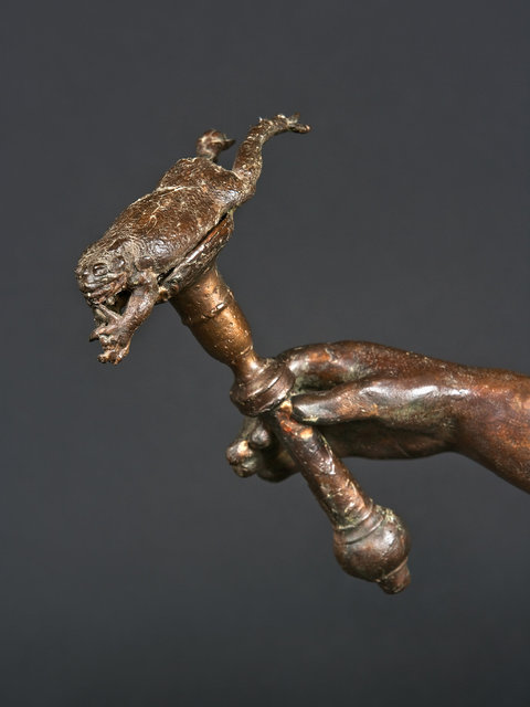 Statues of Nicolas van Ronkenstein, The Netherlands, for publication: Tussen Mythe en Werkelijkheid