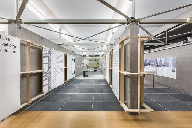 Prix de Rome Architecture 2014 exhibition in Het Nieuwe Instituut, Rotterdam