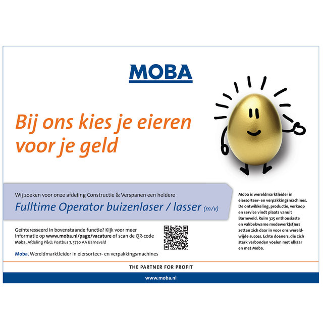 Personeelsadvertentie