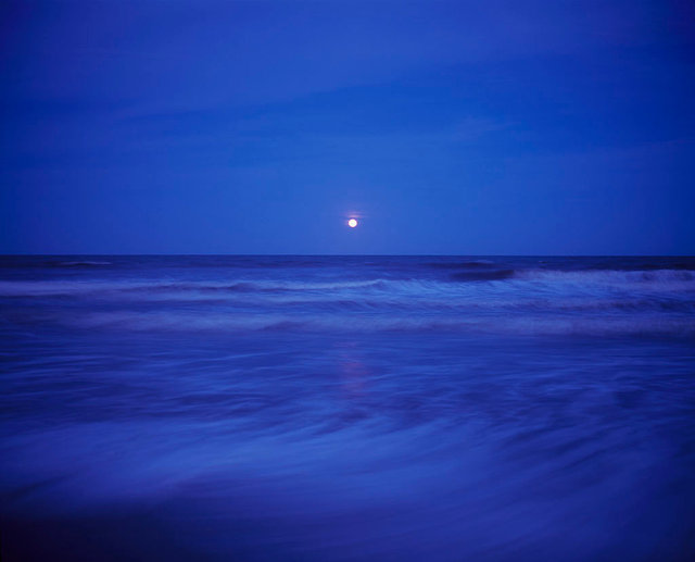 Water and Tides - Full Moon, South Cut Beach, 2017