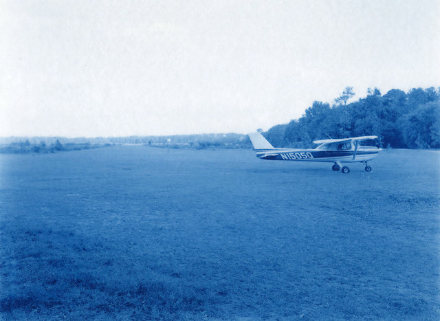 Artifacts: Stafford Field. The former site of Robert Stafford's cotton plantation. It now serves as an airstrip. 2019