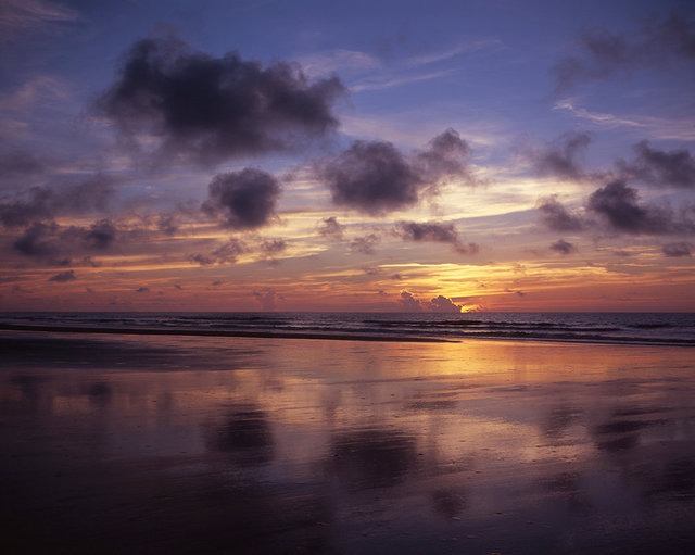 Water and Tides - Sunrise, Dungeness Beach, 2016