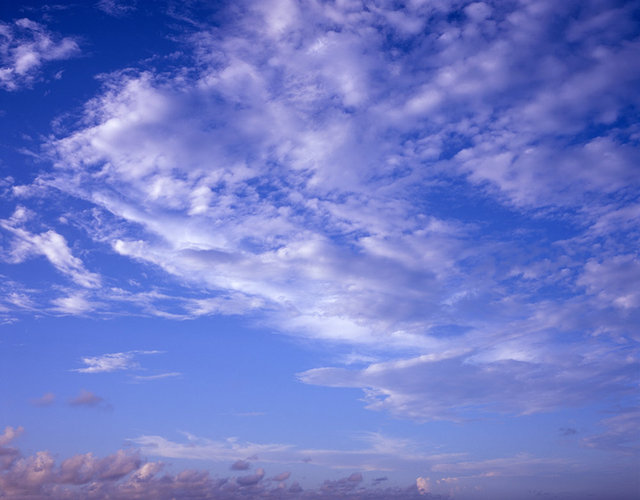 Sky above Little Greyfield Beach