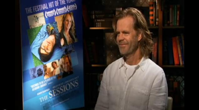 Actor William H. Macy for "The Sessions" Media Tour