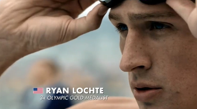 Gilette Ryan Lochte, BBDO 2nd unit DoP