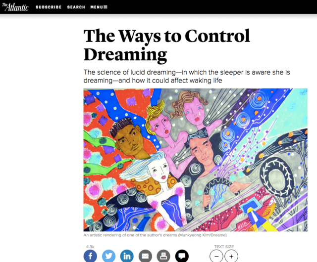 Atlantic Magazine about Dreame