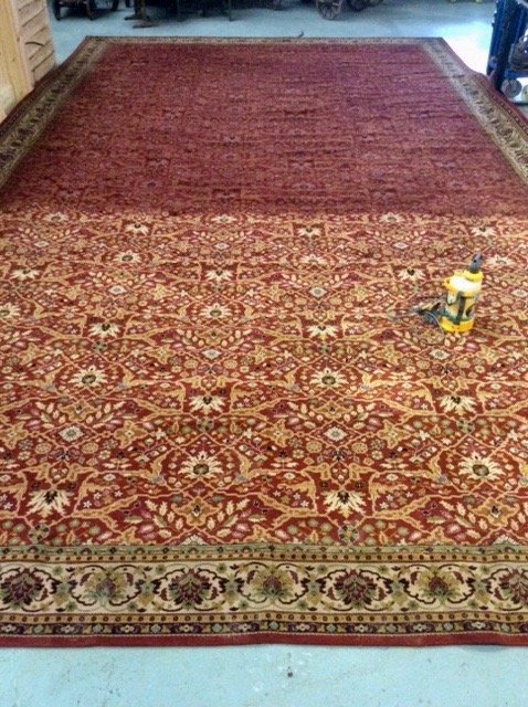 Carpet dyed for a Netflix Production