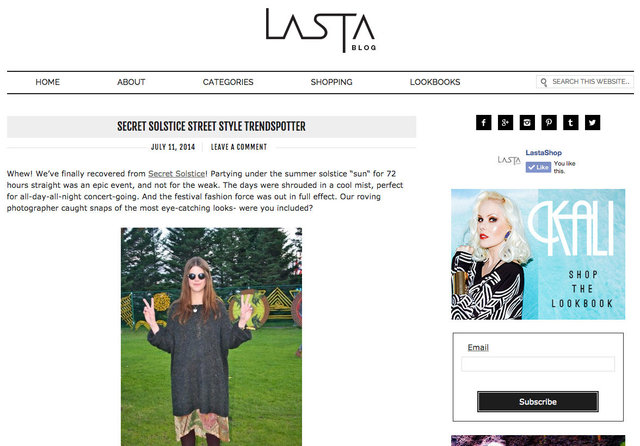 LASTASHOP BLOG- StreetStyle Report