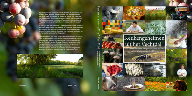 Boek Keukengeheimen uit het Vechtdal -  eigen produktie, art direction, ontwerp -oplage 2250 st - uitverkocht in 7 mnd..jpg