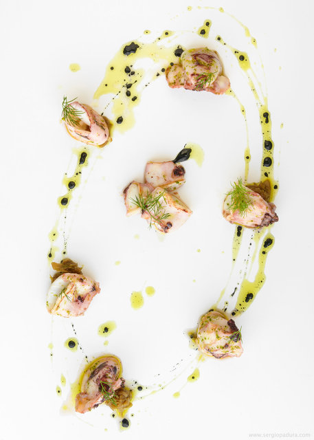 Chipirones encebollados