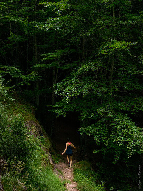 Trail running Oza