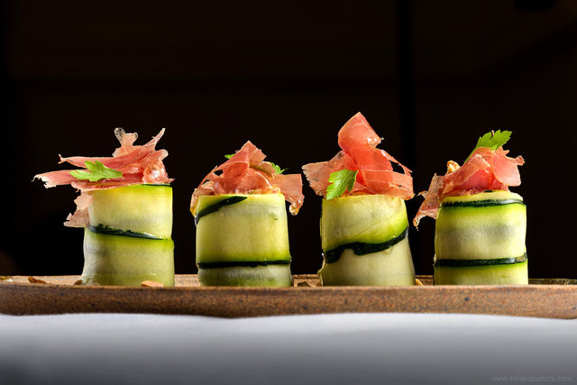 Maki de Calabacin, Restaurante Los Nublos