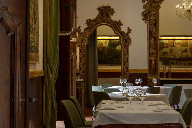 Restaurante La Torre de los Nublos, Hotel Palacio Matutano Daudén. La Iglesuela del Cid