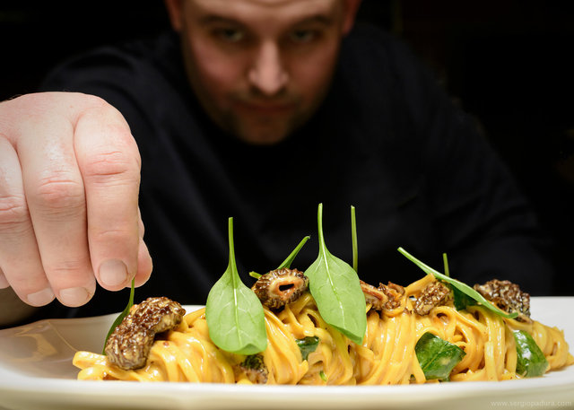  Morel Fettuccine at Rotisse