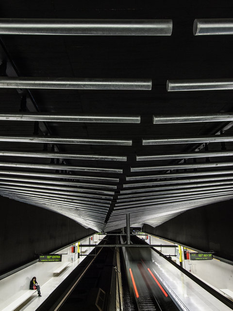 Metro Llucmajor, Barcelona.