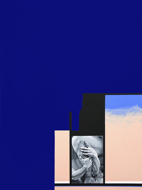 Godflesh, gouache and acrylic on aluminium composite, 90 x 67 cm.jpg
